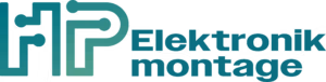 HP Elektronik montage logo i grønne nuancer